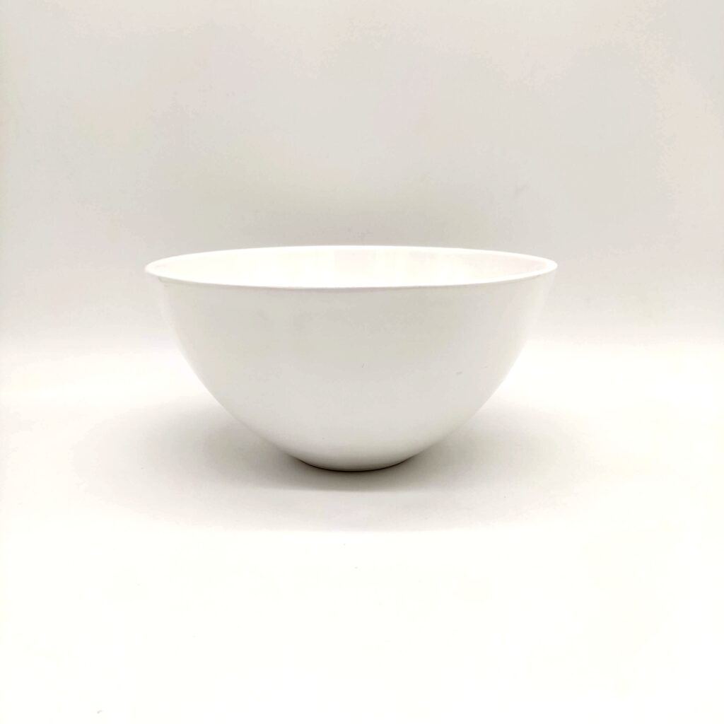 Bianco Maxi Ciotola insalatiera zuppiera risottiera Ceramica Artigianale Diametro cm 29,5 
